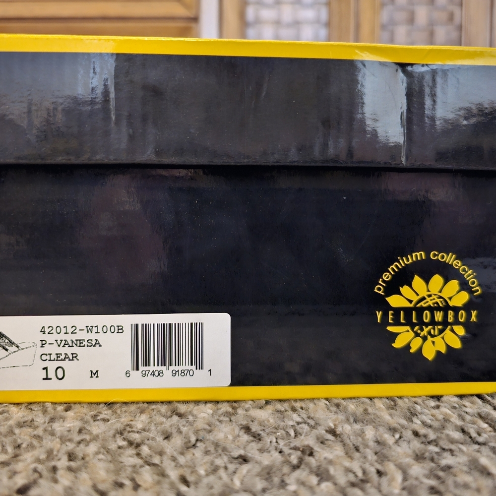 YellowBox Vanessa Clear Wedge - Picture 2 of 10